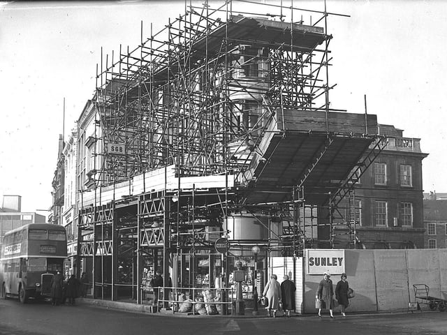 Waterloo House, Market Square, Northampton, January 1965