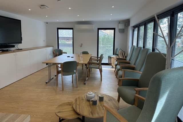 Cynthia Spencer Hospice Woodlands Room