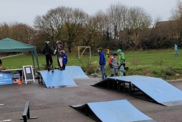 Skateboarding and two wheeled sports are already popular in Brackley
