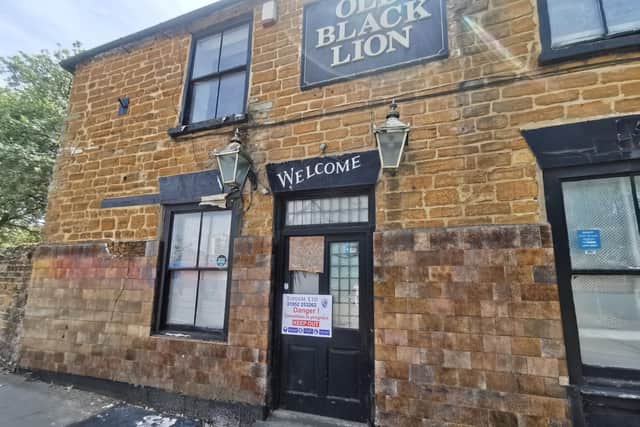 Construction work has started to bring the pub back into use