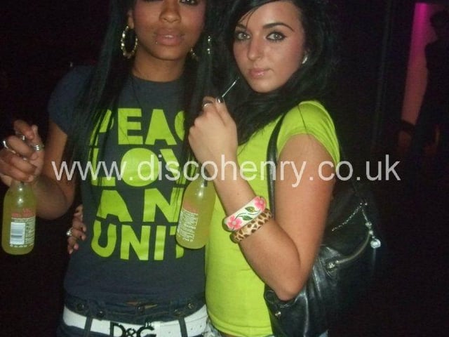 Nostalgic pictures from a '90p a drink' night out at Lava in town