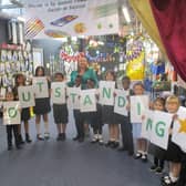 The Arbours Primary Academy pupils celebrate 