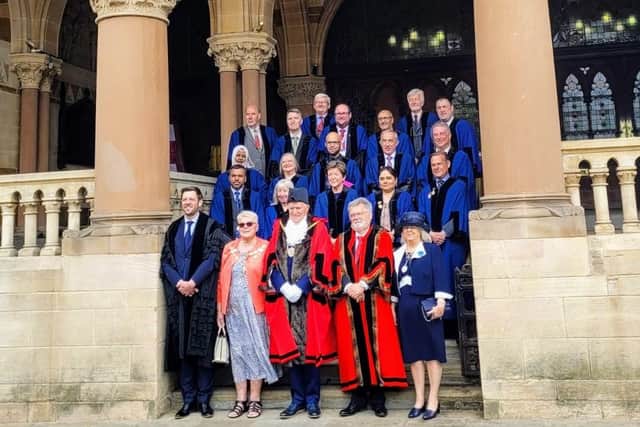 Councillor Dennis Meredith was appointed as Northampton Town Council's new mayor in their second annual meeting on Monday, May 16.
