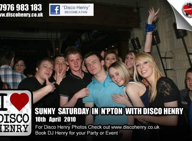 Nostalgic pictures from a night out at NB's