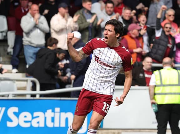 David Norman's stay at Sixfields was short but sweet