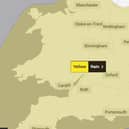 The Met Office weather warning is in place for all of Northamptonshire from Thursday October 12 to Friday October 13.