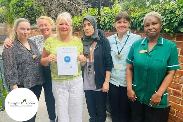 Abington Park View Care Home, located in Wellingborough Road opposite Abington Park, has created a comfortable and homely environment for residents – who are treated with respect, kindness and understanding.