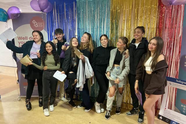 It was also a joyous morning for Thomas Becket Catholic School, which made Jade Husbands-Beasley a very proud head of year 11.