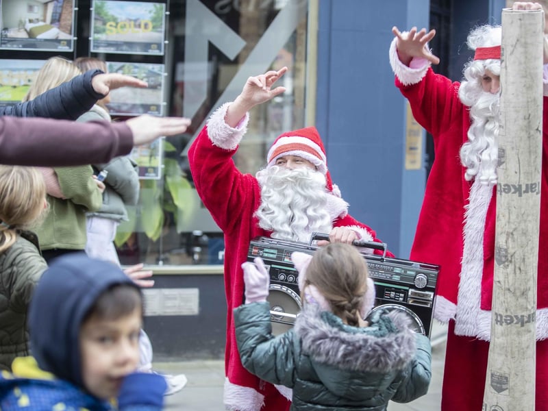 St Giles’ Street was closed to traffic to allow shoppers to walk freely down the road, which created a welcoming, community feel.