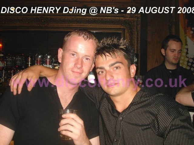 Nostalgic pictures from a night out in town
