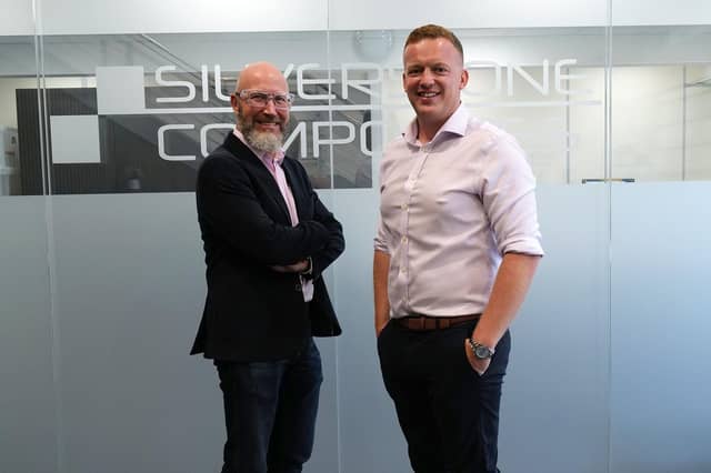 Stephen (TC Group) and Marcus (Silverstone Composites)