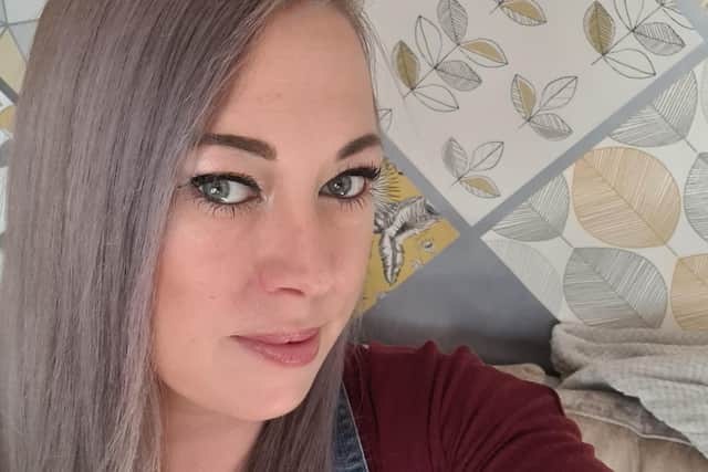 Caroline Carpenter, 32, opens up about living with endometriosis and adenomyosis for Adenomyosis Awareness Month.