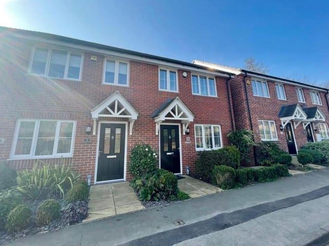 Two bedroom semi-detached home on the market with Jackson Grundy / Rightmove, with a guide price of £240,000.