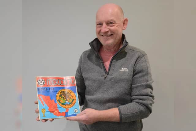 Andrew Knott with the album
