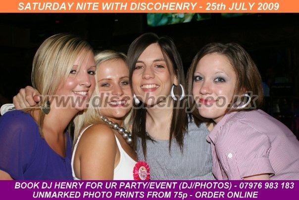 Nostalgic pictures from a night out on the town 15 years ago