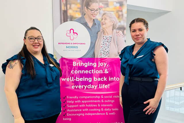 Morris Healthcare Team share launch news of their new befriending and empowering service