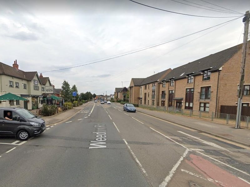 Weedon Road was the fifth most reported street for noise with 154 complaints in total, with 16 of those being for music.