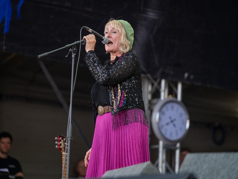 Merry Hell performing on the opening day of Cropredy Convention 2023. Photo by David Jackson.