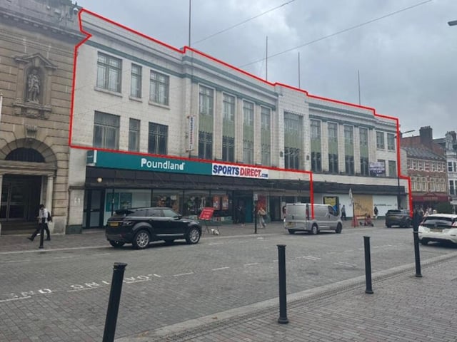 The former H&M at 64-72 Abington Street is a four-storey retail unit. The global fashion chain relocated to the Grosvenor Centre earlier this year, leaving this huge unit vacant. The sales ad says the building could be suitable for other uses, subject to planning, and is available price on application.