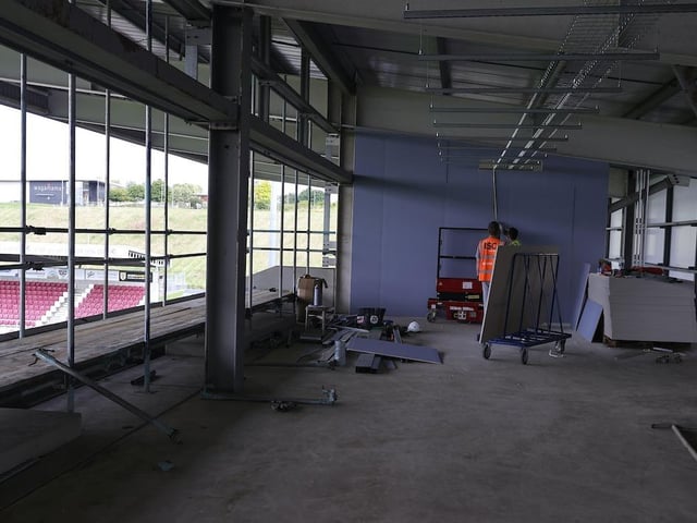 More pictures inside the stand