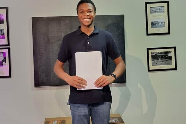 Bryan Elias achieved straight grade 9s at Northampton School for Boys.