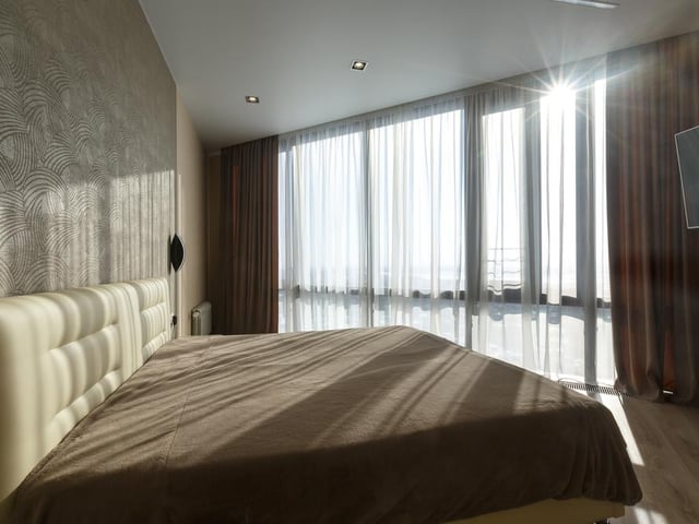 Pete says: "Rooms may appear lighter or darker depending on how much light the camera lens takes in. It’s a good idea to take a look at how much natural light is in the room, checking where the windows are placed and perhaps asking whether the property is south facing, as this will usually indicate how much natural light you will get and at what times."