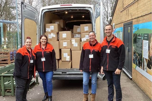 It was the GXO Logistics team that made the Christmas present-giving magic possible.