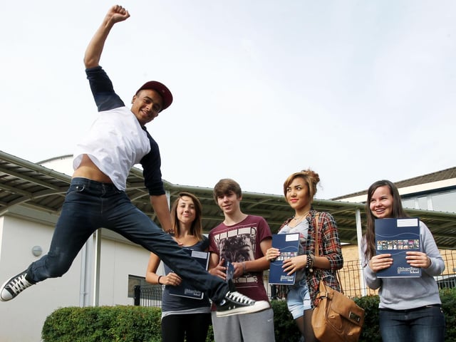2012 - GCSE Abbeyfield School, Mereway, Northampton. L-R Lincoln Kettle, Abi Marshall, Joe Trett, Ellis Webb and Maisie Smith.