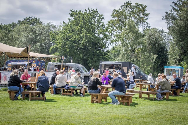 In pictures: Foodies and vendors enjoy Delapré Food Festival with live ...