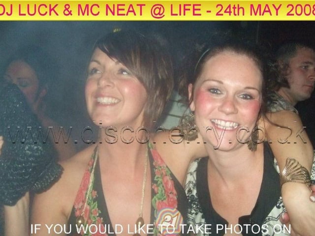 Nostalgic pictures from a DJ Luck gig in Northampton