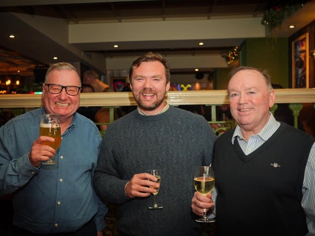The McManus team: Paul, Tom and Gary McManus