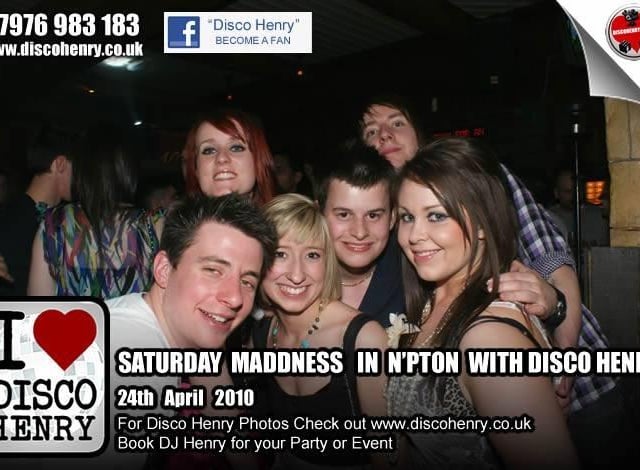 Nostalgic pictures from an April night out in town 13 years ago