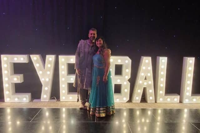 Sheena Tanna-Shah was named ‘optometrist of the year’ in 2023 at the biggest conference for the optical industry. Her husband Piyus Tanna also won the same award this year.