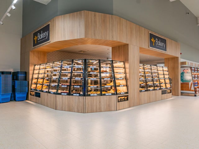 The brand new Lidl supermarket in Harlestone Road, Duston opened today (Thursday, December 8)