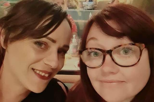 Michelle Lawlor and Michelle Poll, who have run their pre-loved furniture shop from Balfour Road for the past seven years.