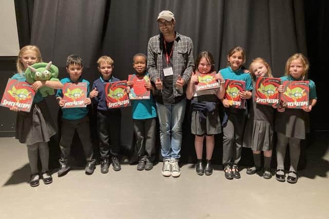 Author Alex Willmore visit to NIA primary