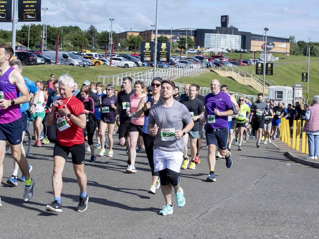 The second ever Northampton 10K on Sunday, May 29 saw around 1,000 people take part