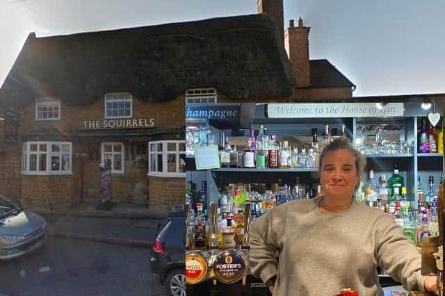 Miranda Richardson is the new landlady at The Squirrels in Duston Village