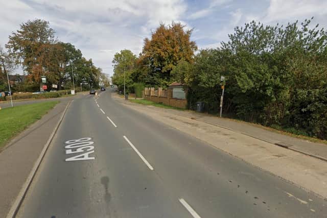 The collision happened on the A508 opposite the Whitehills pub.