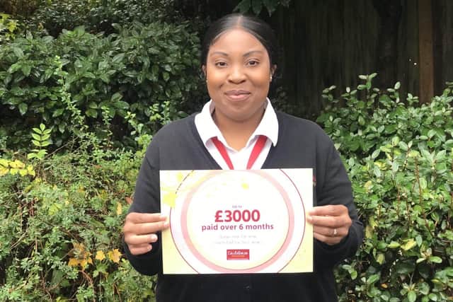 Pictured: Windermere Day Nursery Practitioner, Abimbola Camara
