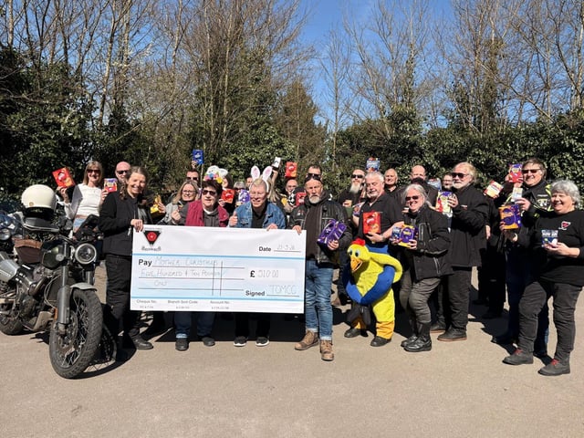 Generous residents support Northamptonshire Easter egg appeal 2026 /Jeanette Walsh