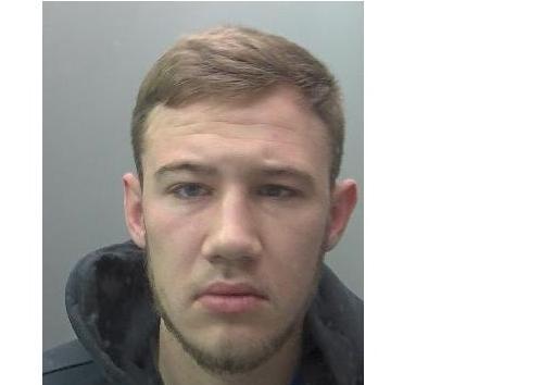 Callum Foster (24) was arrested for taking off at high speeds after police tried to pull him over for using his phone. When caught, police found two bags of cannabis, money and two "burner" phones. He was jailed for 14 months