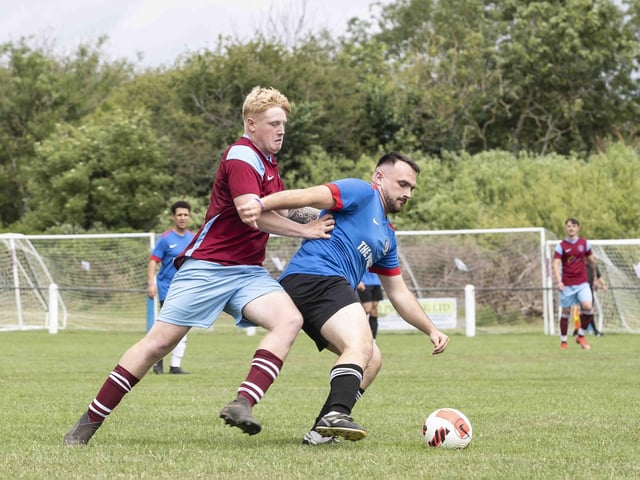 Hundreds gathered to remember 20-year-old Northampton amateur footballer Luke, who sadly died in January