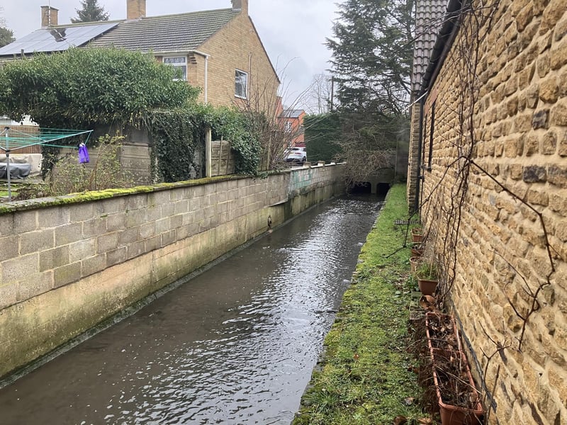 Some residents believe the devastating flooding last year was a result of improper drain maintenance on the brook. (Image: Nadia Lincoln LDRS)