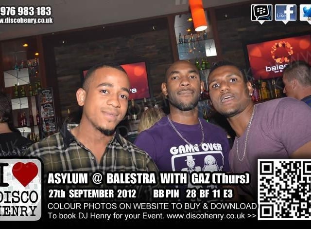 Nostalgic pictures from a 2012 night out at Balestra