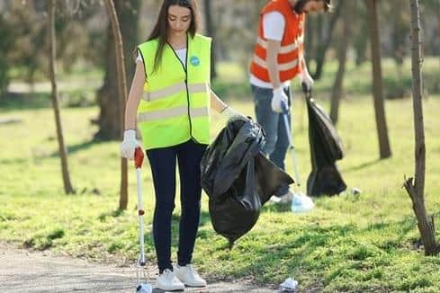 During March, WNC is coordinating and supporting a range of community spring clean activities, which coincide with the National Spring Clean campaign organised by Keep Britain Tidy. Photo: West Northamptonshire Council.