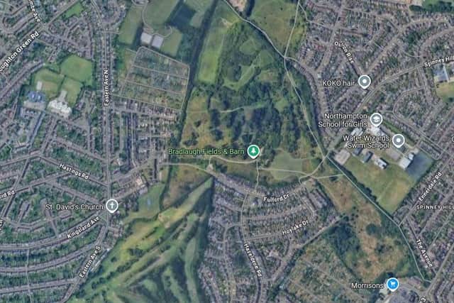 The incident happened on a footpath in Bradlaugh Fields, close to Birkdale Close.