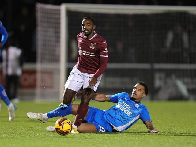 Provided a bit more of a threat and his running ability came in handy when Cobblers were protecting their late lead... 6.5