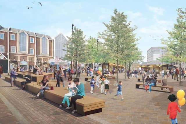 What the Market Square could look like.