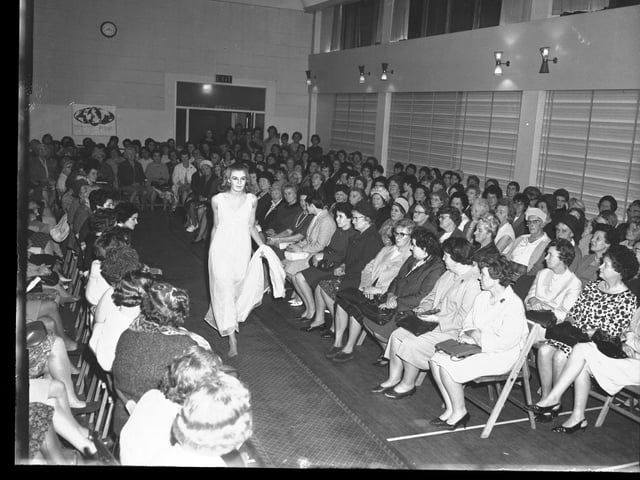 B&P women's fashion parade, October 9, 1967, organised by Rita Fashion Shop